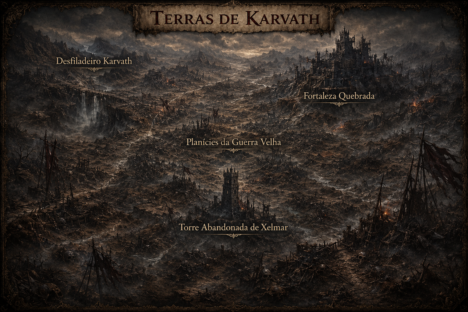 Mapa Karvath em TormentusRPG