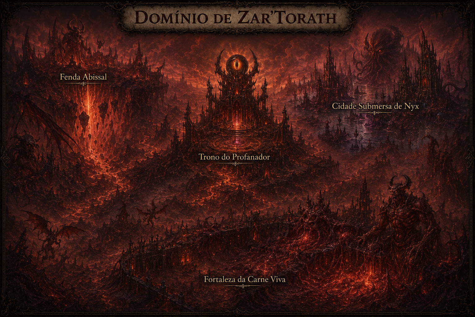 Mapa Domínio de Zar’Torath