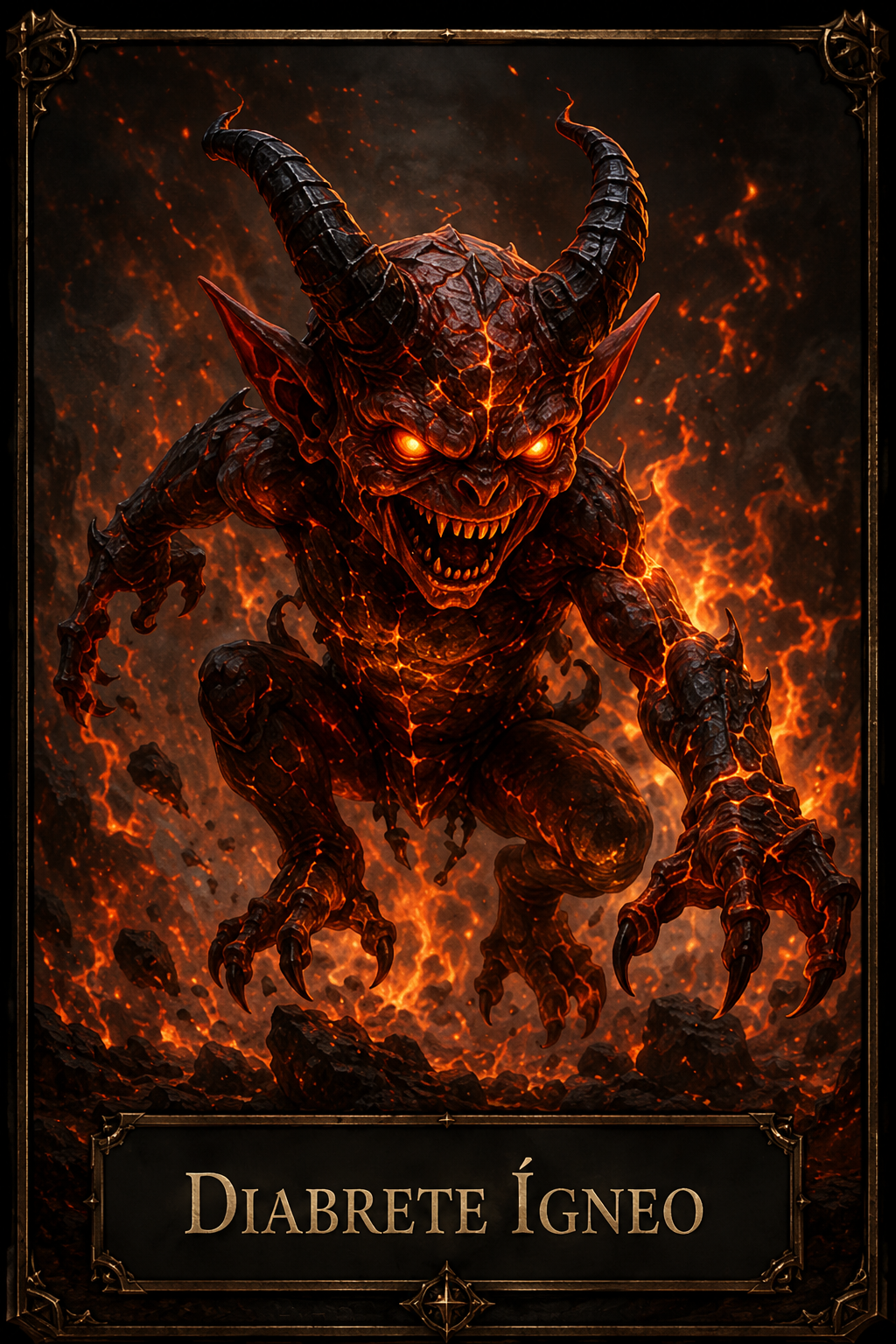 Monstro Diabrete Ígneo