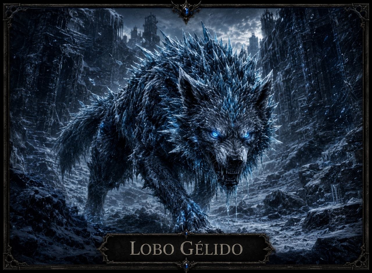 Monstro Lobo Gélido