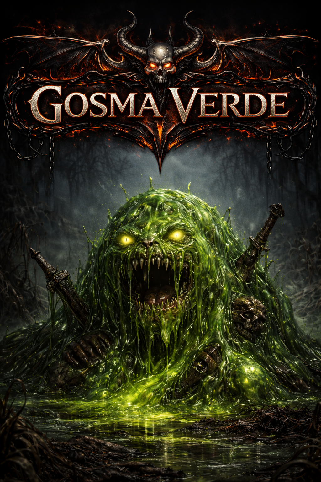 Monstro Gosma Verde