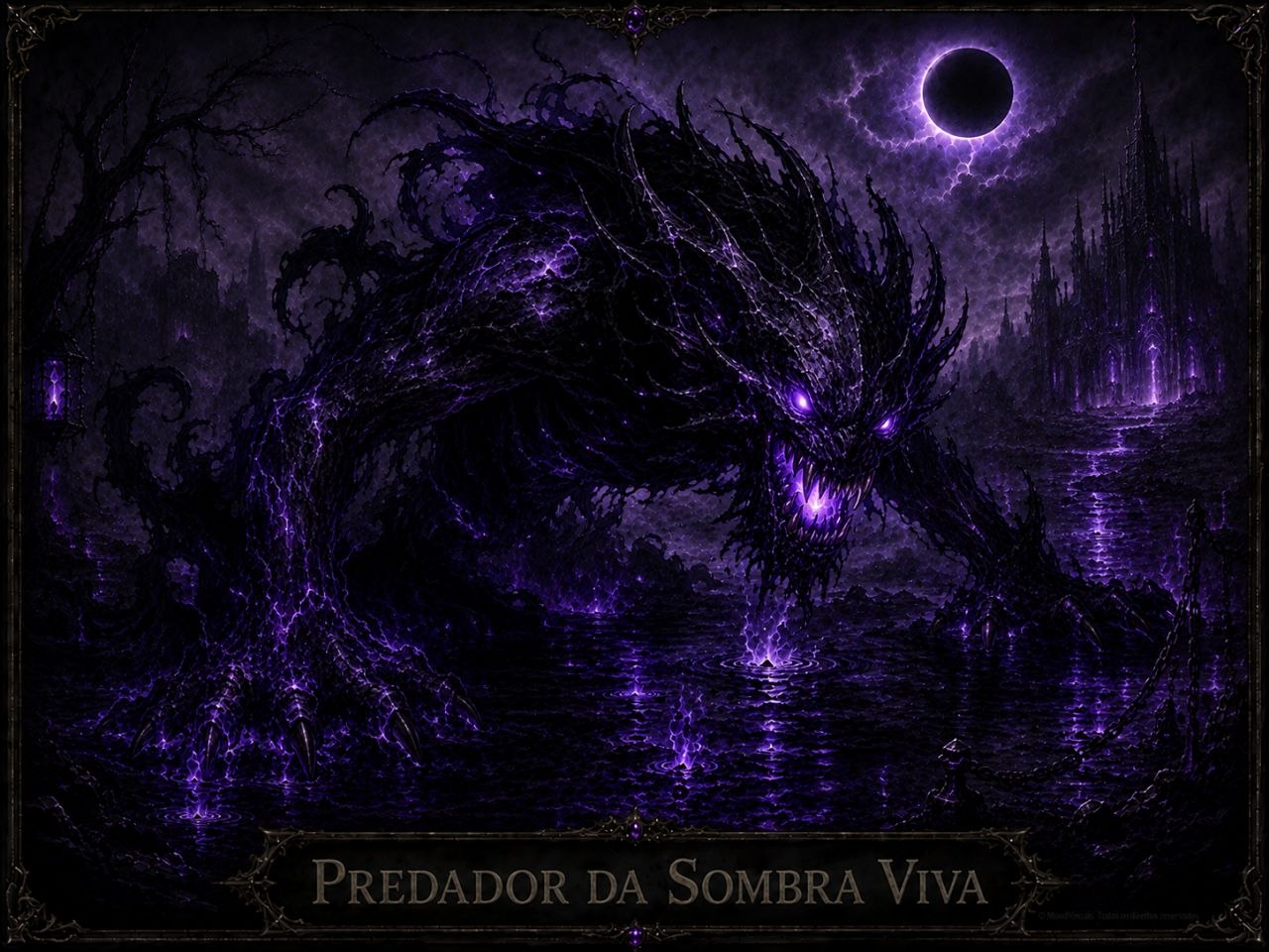 Monstro Predador da Sombra Viva