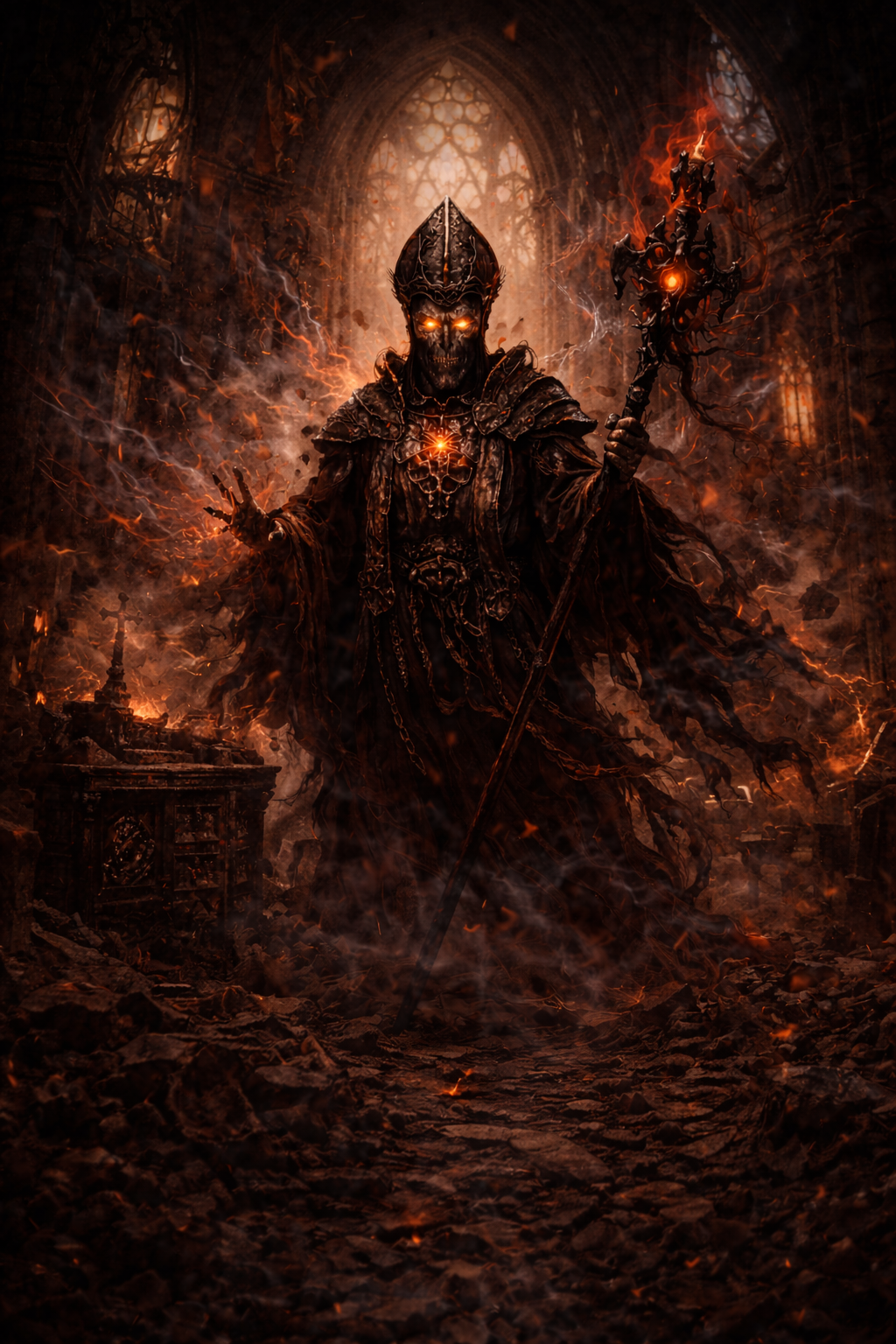 Boss Rei Ossário de Eldharn
